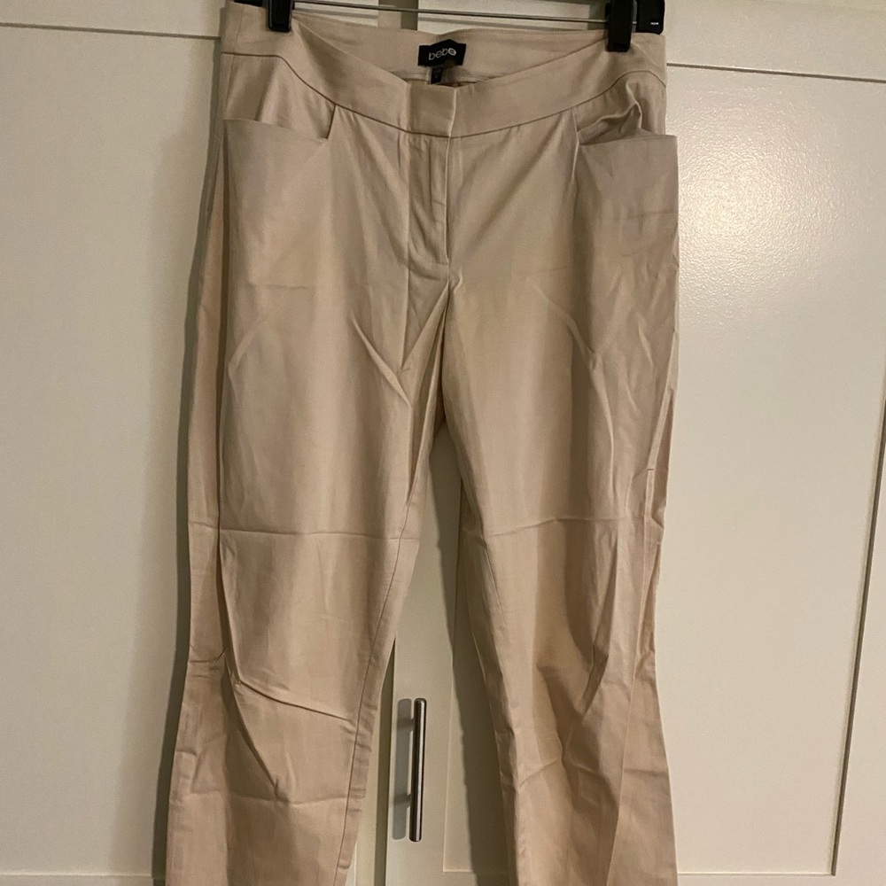 New khaki slacks